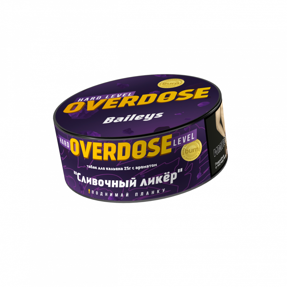 картинка Табак Overdose - Ликер Бейлис (Baileys) 25 гр. от магазина BigSmoke