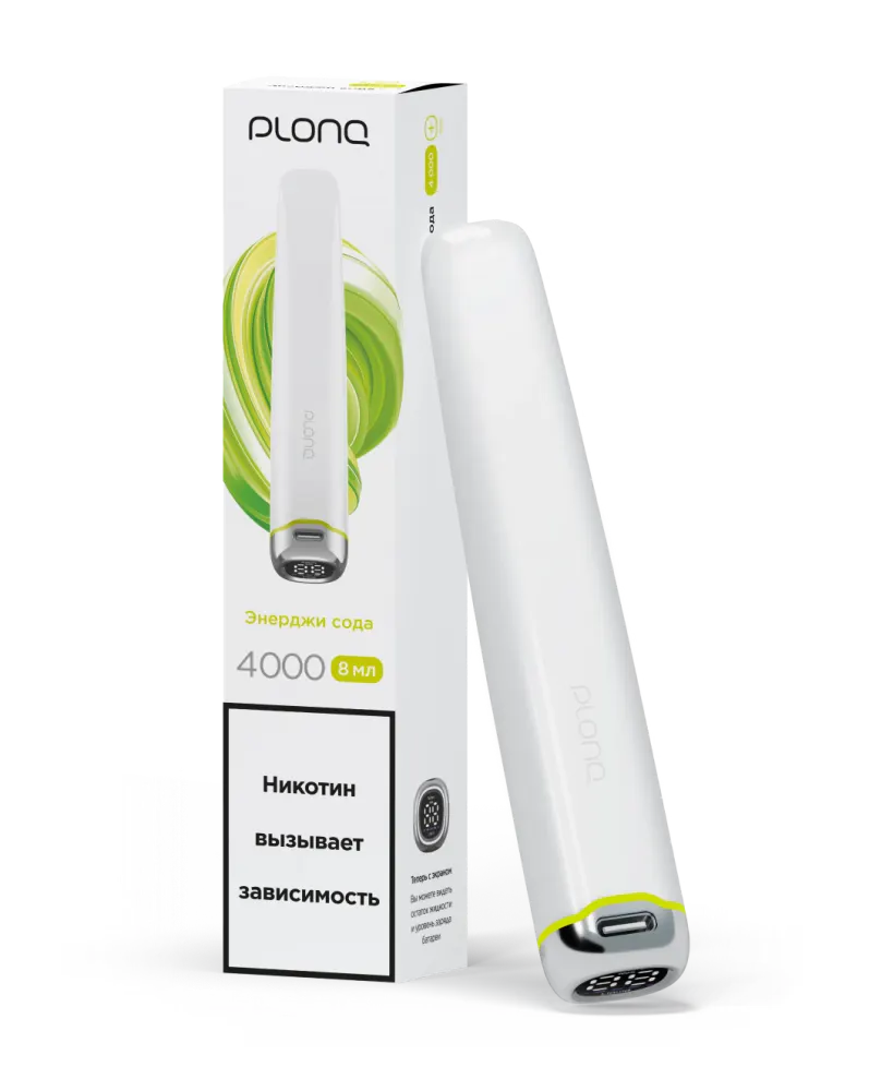 картинка Plonq Plus pro 4000 - Энерджи Сода от магазина BigSmoke