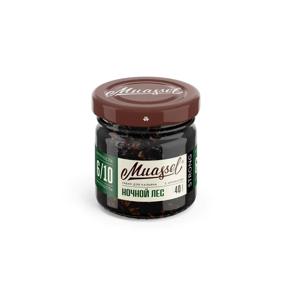 картинка Табак Muassel 6/10 - Ночной Лес 40гр. от магазина BigSmoke