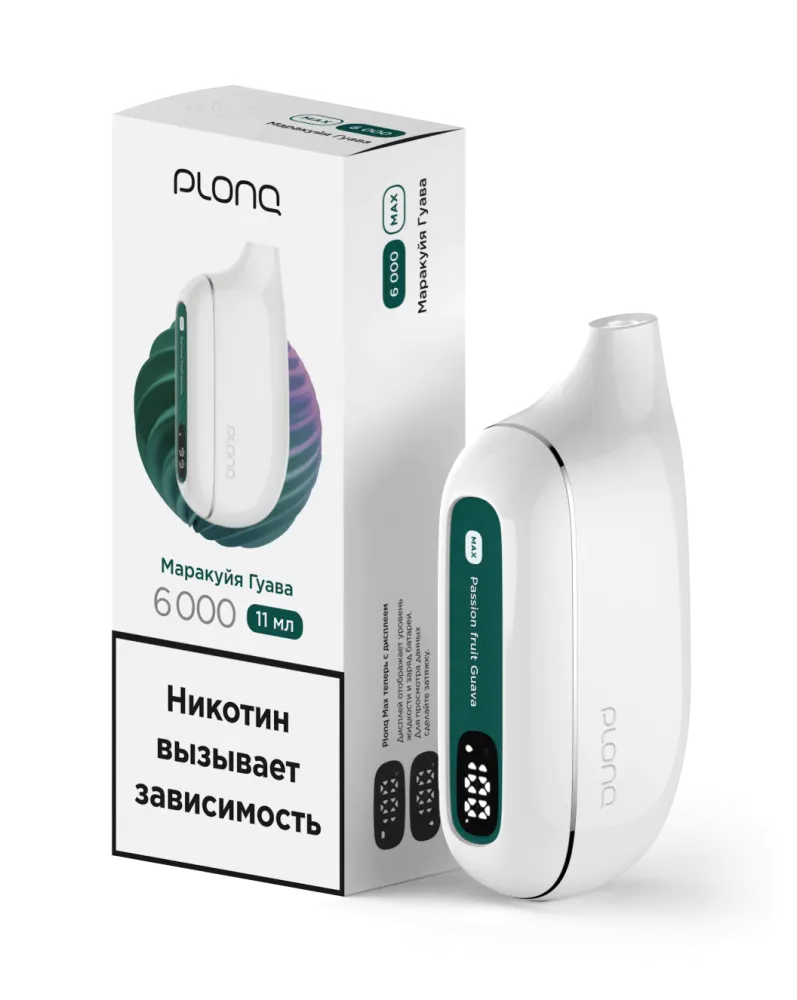 картинка Plonq MAX 6000 - Манго Маракуйя от магазина BigSmoke