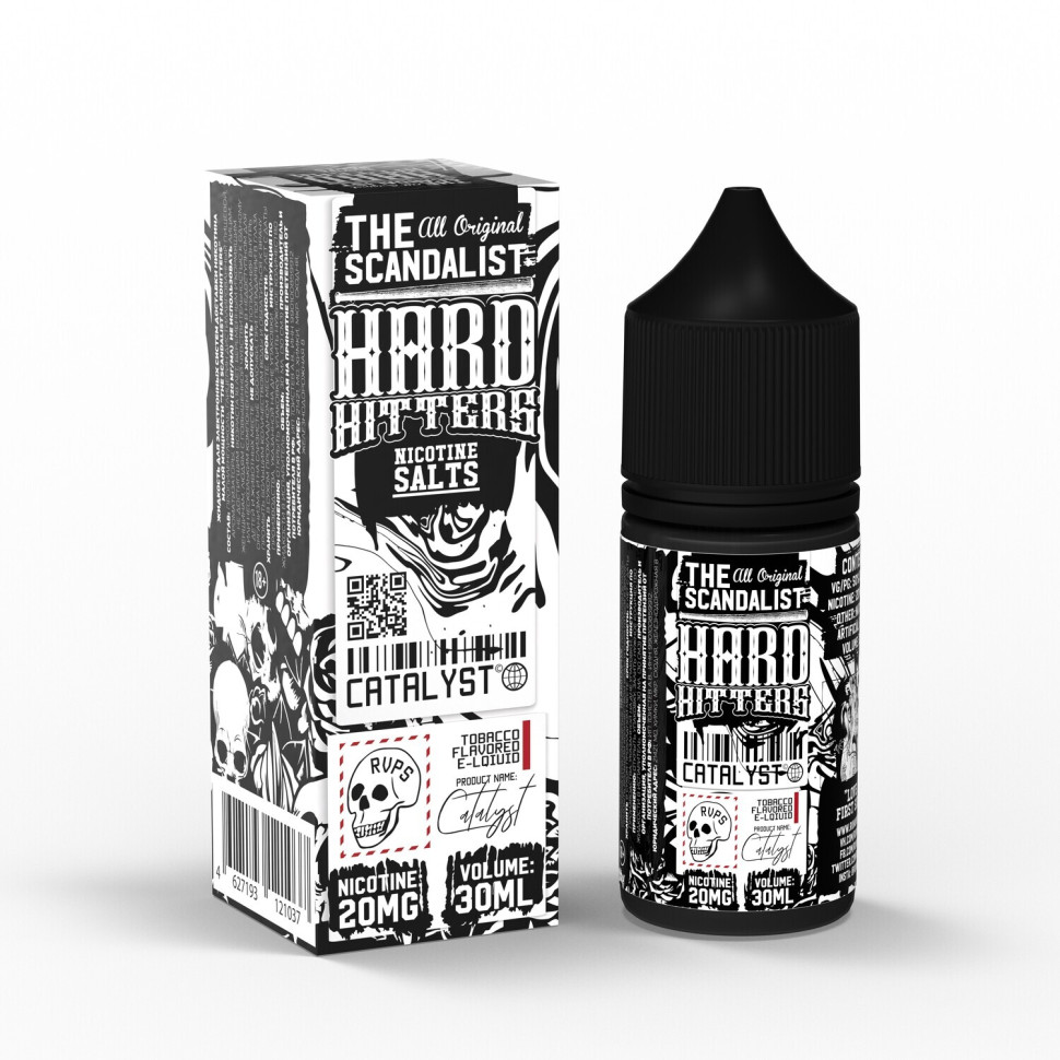 картинка The Scandalist Hardhitters 30 мл 20 Salt - Catalyst от магазина BigSmoke