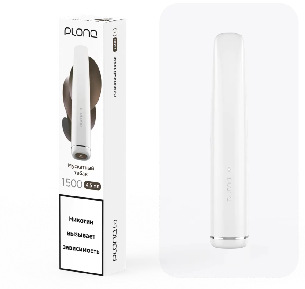 картинка PLONQ Plus 1500 - Мускатный Табак от магазина BigSmoke