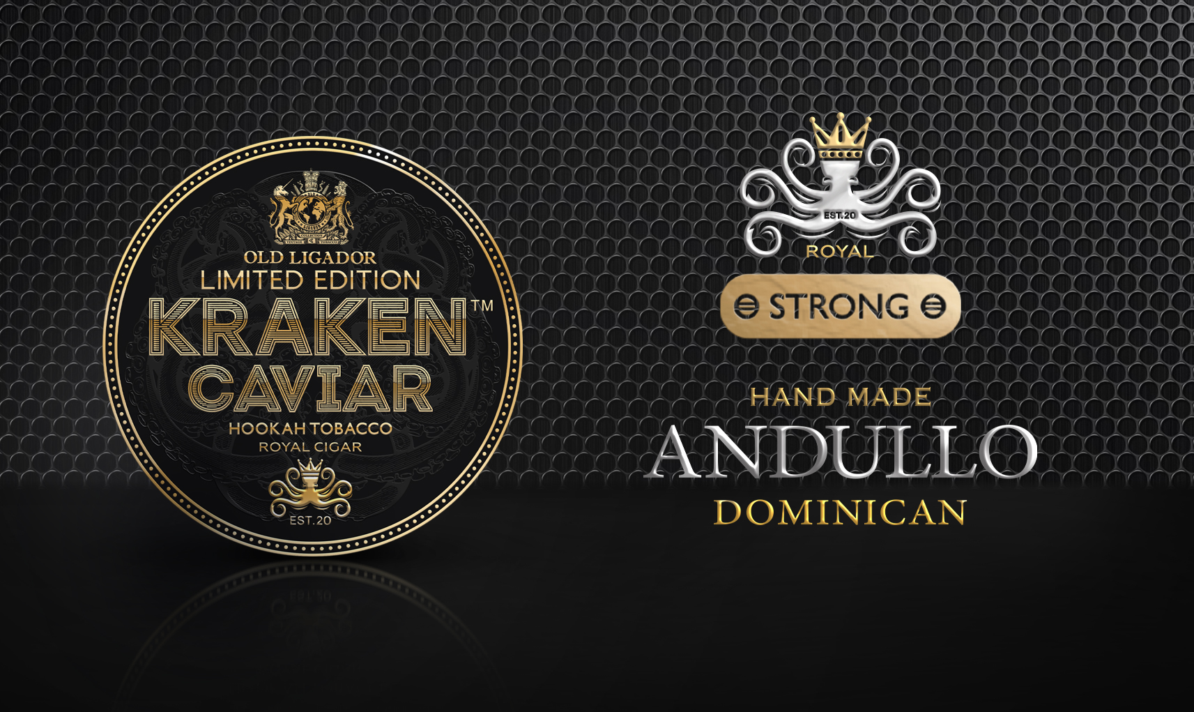 картинка Табак Kraken Line CAVIAR - Dominican Andullo 30 гр. от магазина BigSmoke