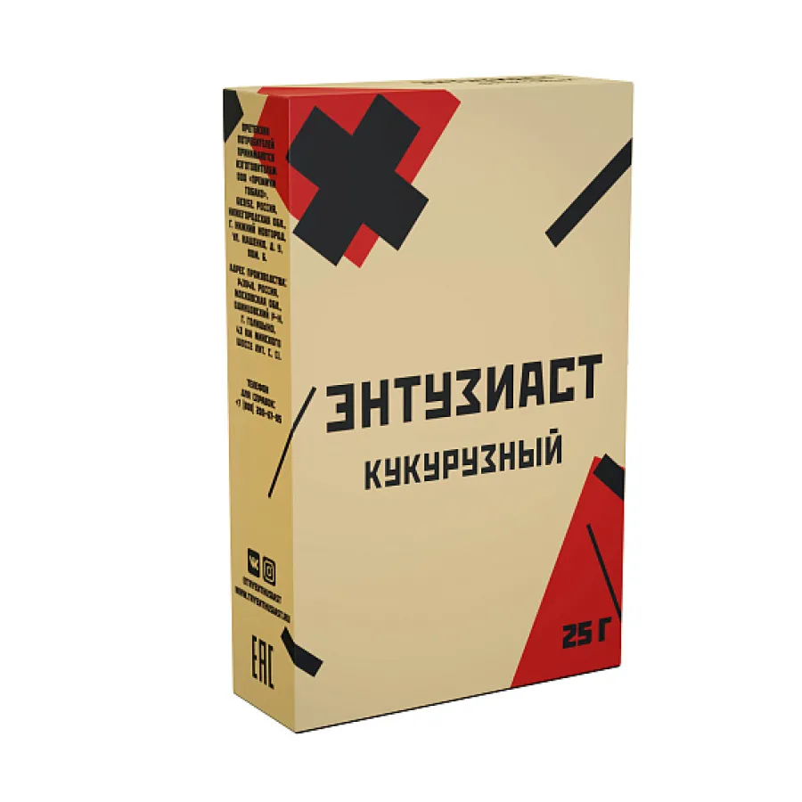 картинка Табак Энтузиаст - Кукурузный 25 гр. от магазина BigSmoke