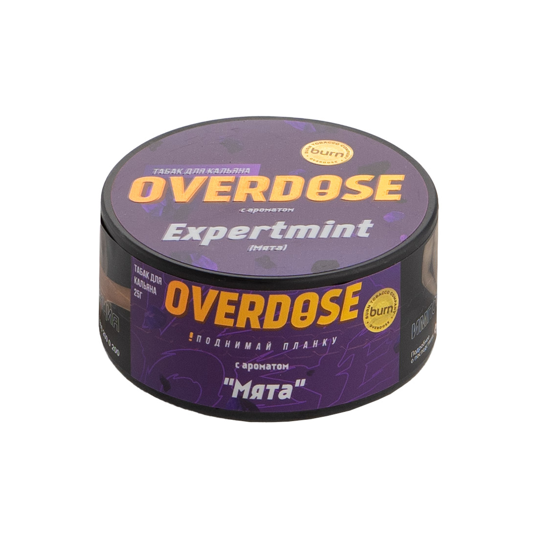картинка Табак Overdose - Мята эксперта (Expertmint) 25 гр. от магазина BigSmoke