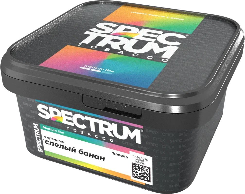 картинка Табак Spectrum Medium - Banana 200 гр. от магазина BigSmoke