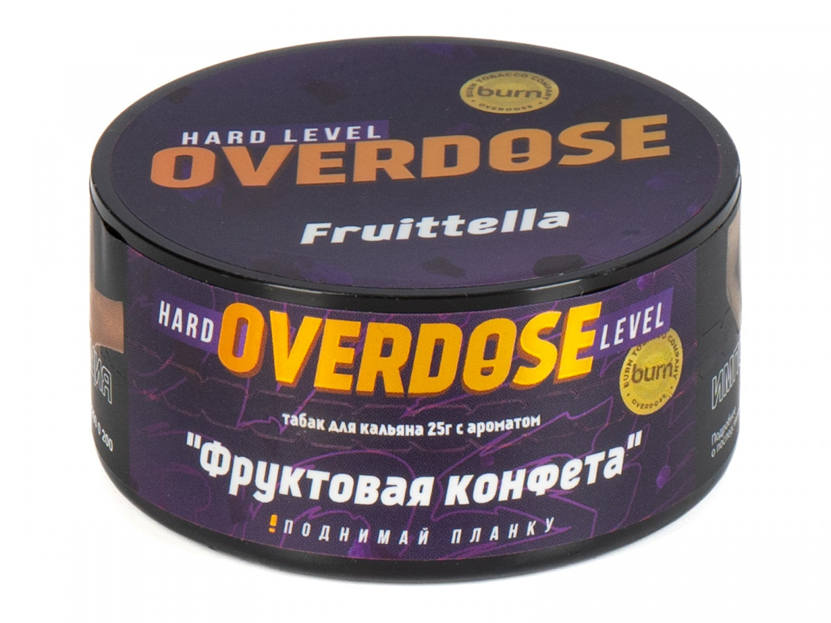картинка Табак Overdose - Фрутелла (Fruittella) 100 гр. от магазина BigSmoke