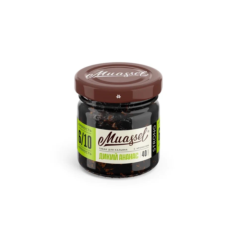 картинка Табак Muassel 6/10 - Дикий Ананас 40гр. от магазина BigSmoke