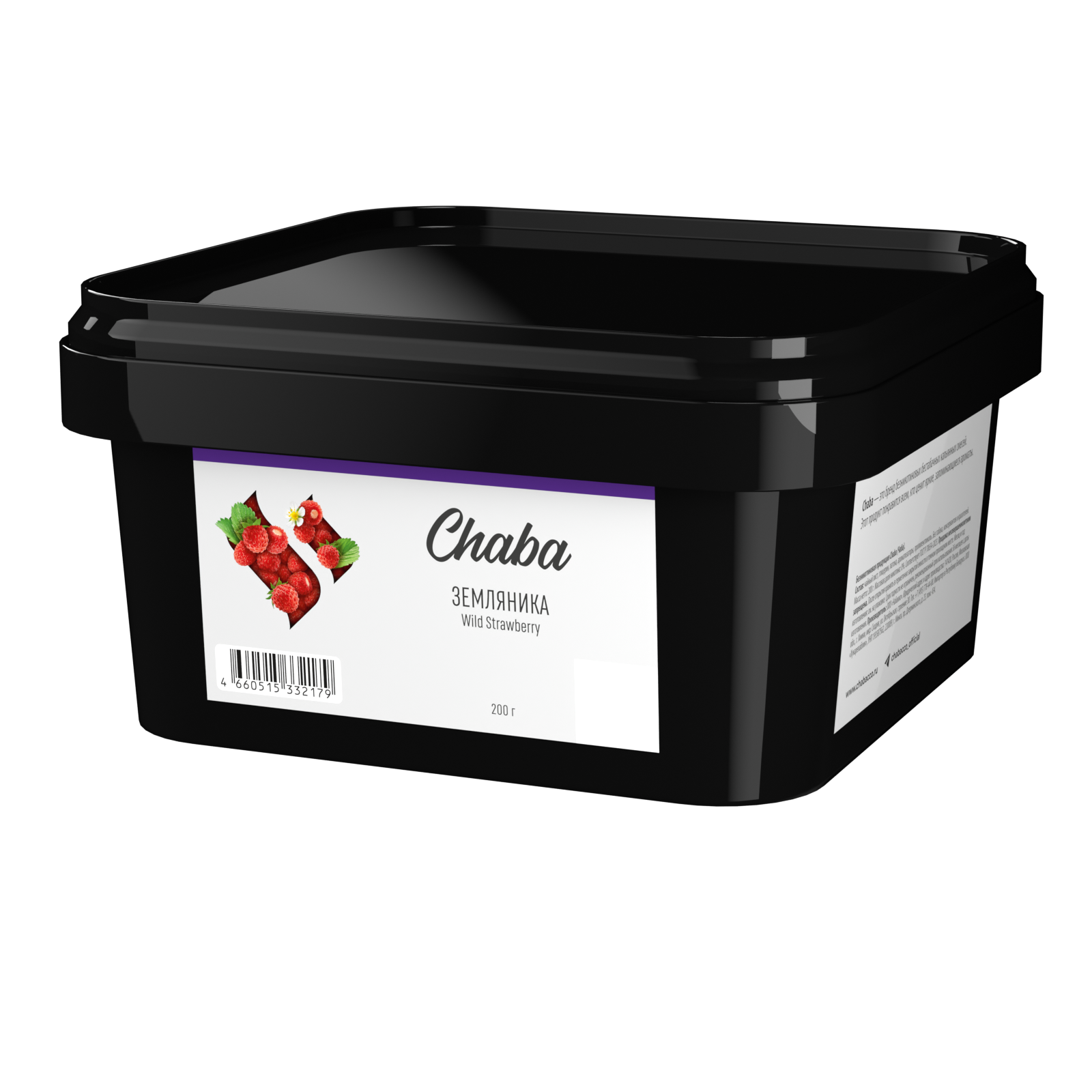 картинка Chaba Nicotine Free 200 - Земляника 200 гр. от магазина BigSmoke