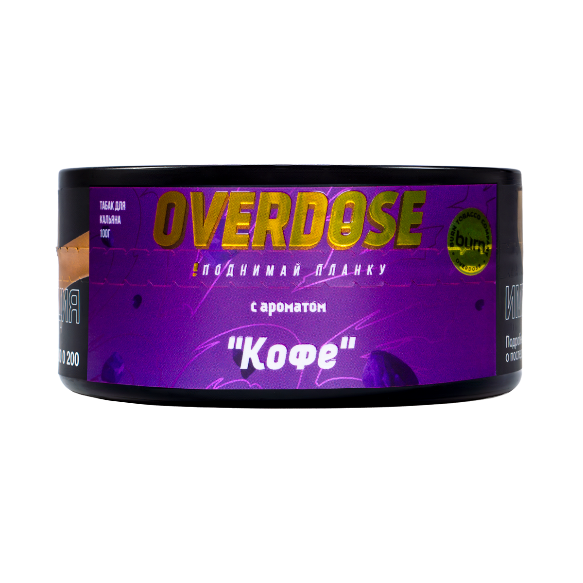 картинка Табак Overdose - Кофе (Coffee) 100 гр. от магазина BigSmoke