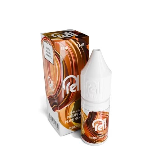 картинка Жидкость Rell Ultimate 10мл 20мг - Pineapple Peach Mango (Ананас, Персик и Маракуйя) от магазина BigSmoke