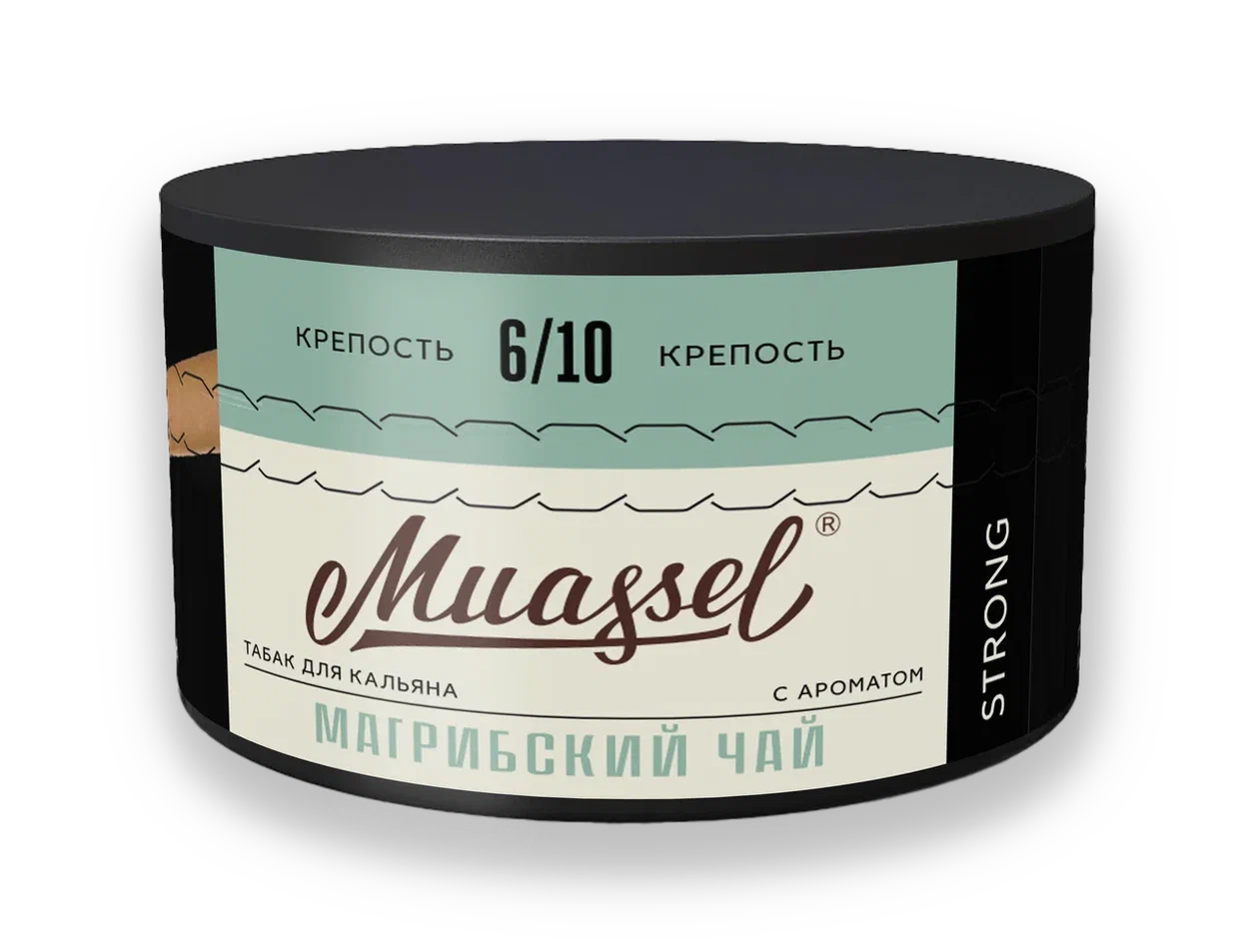 картинка Табак Muassel 6/10 - Магрибский Чай 200гр. от магазина BigSmoke