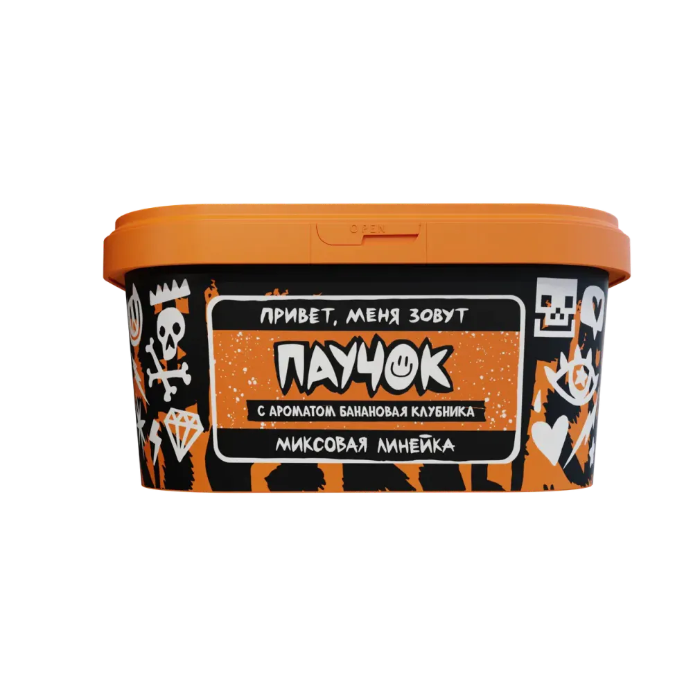 картинка Хулиган ПОП - Паучок (Банановая Клубника) 200 гр. от магазина BigSmoke