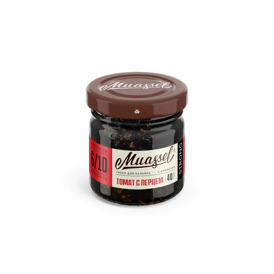 картинка Табак Muassel 6/10 - Томат с Перцем 40гр. от магазина BigSmoke