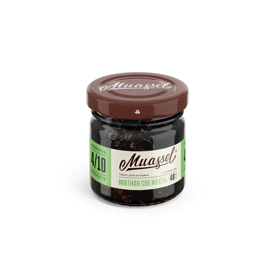картинка Табак Muassel 4/10 - Мятная Свежесть 40гр. от магазина BigSmoke