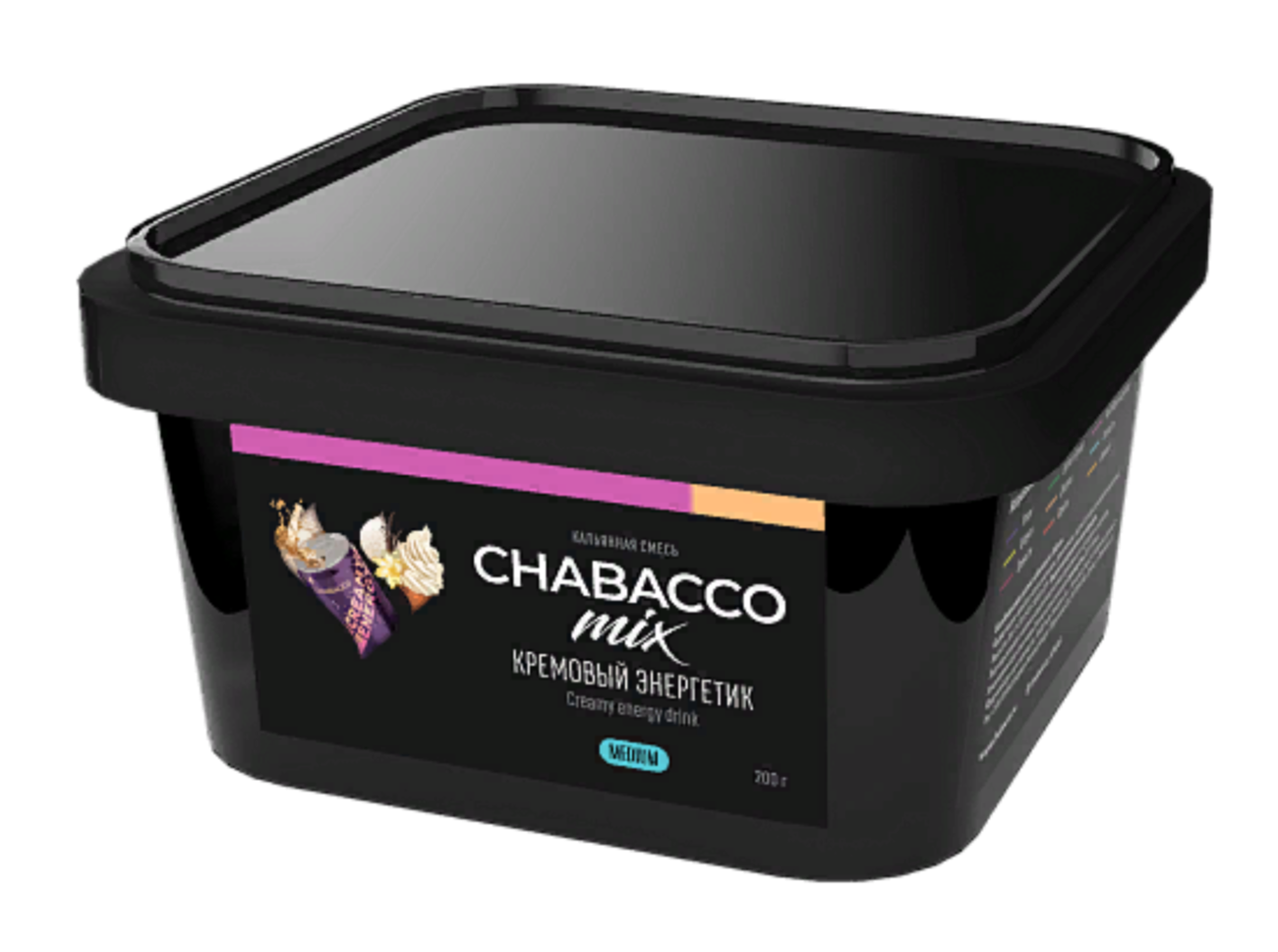 картинка Chabacco Mix Medium - Creamy Energy Drink 200 гр. от магазина BigSmoke