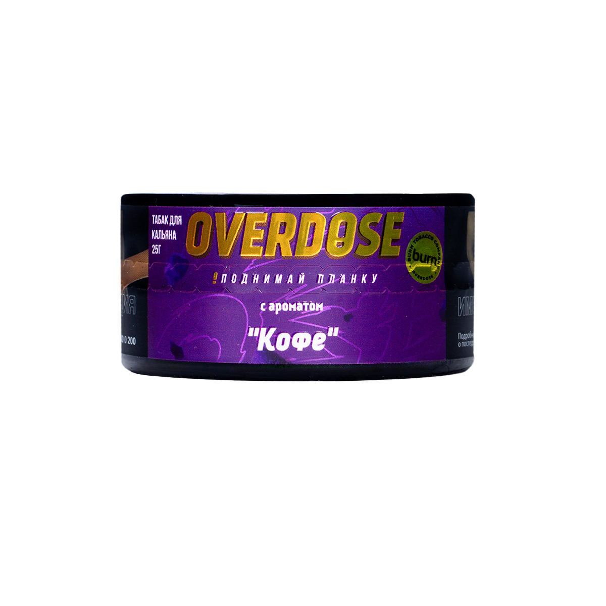 картинка Табак Overdose - Кофе (Coffee) 25 гр. от магазина BigSmoke