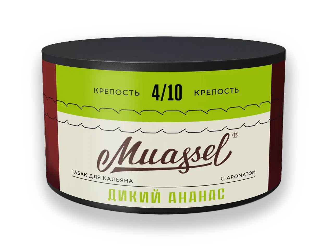 картинка Табак Muassel 4/10 - Дикий Ананас 200гр. от магазина BigSmoke