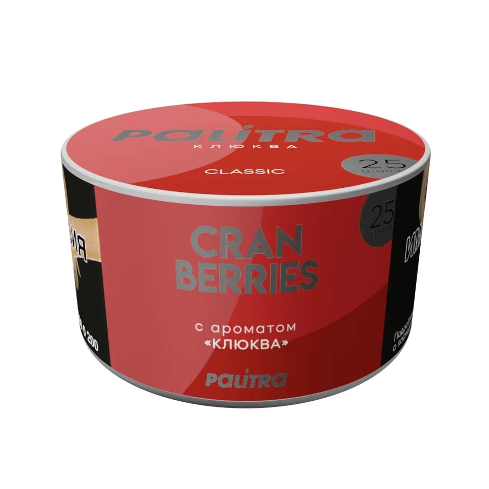 картинка Табак Palitra - Cranberries (Клюква) 25 гр. от магазина BigSmoke