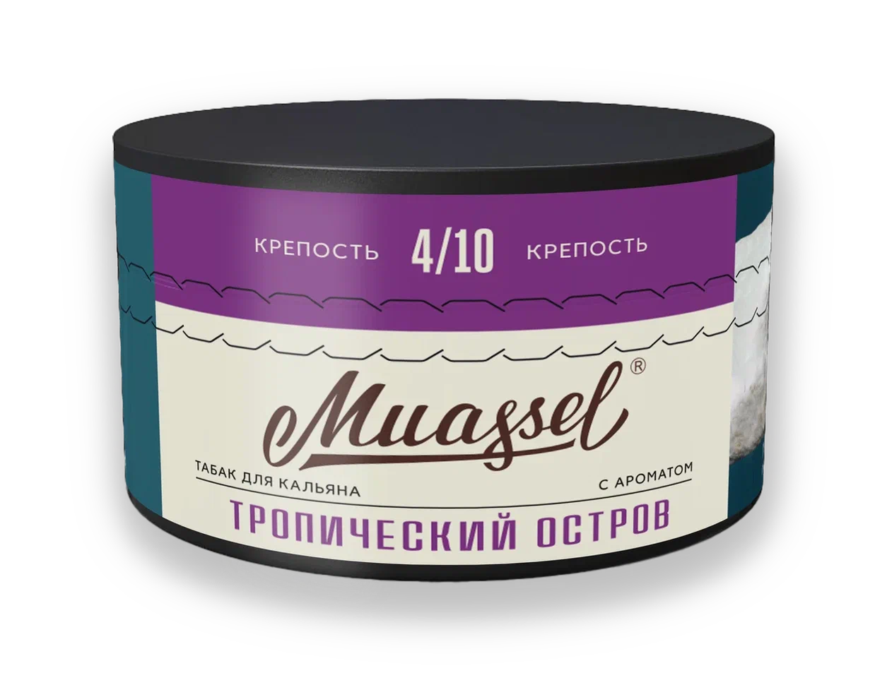 картинка Табак Muassel 4/10 - Тропический Остров 200гр. от магазина BigSmoke
