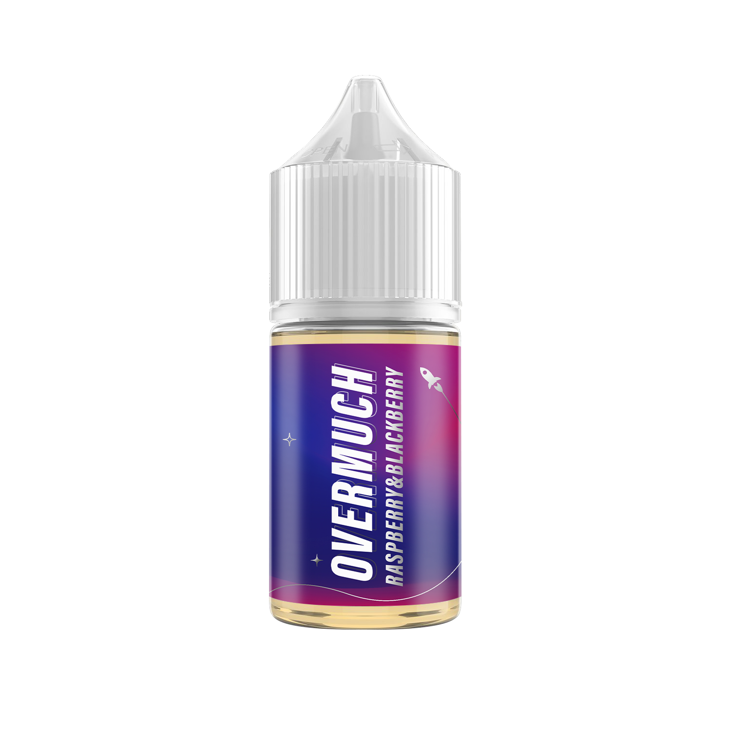 картинка Overmuch Sour Salt 30 мл. 20 мг. - Raspberry Blackberry от магазина BigSmoke