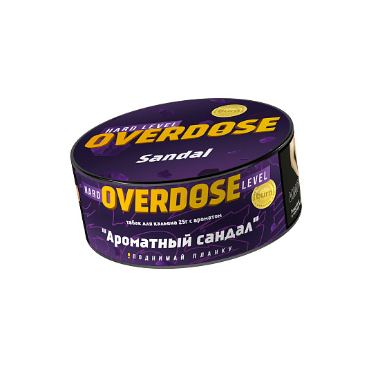картинка Табак Overdose - сандал (Sandal) 25 гр. от магазина BigSmoke