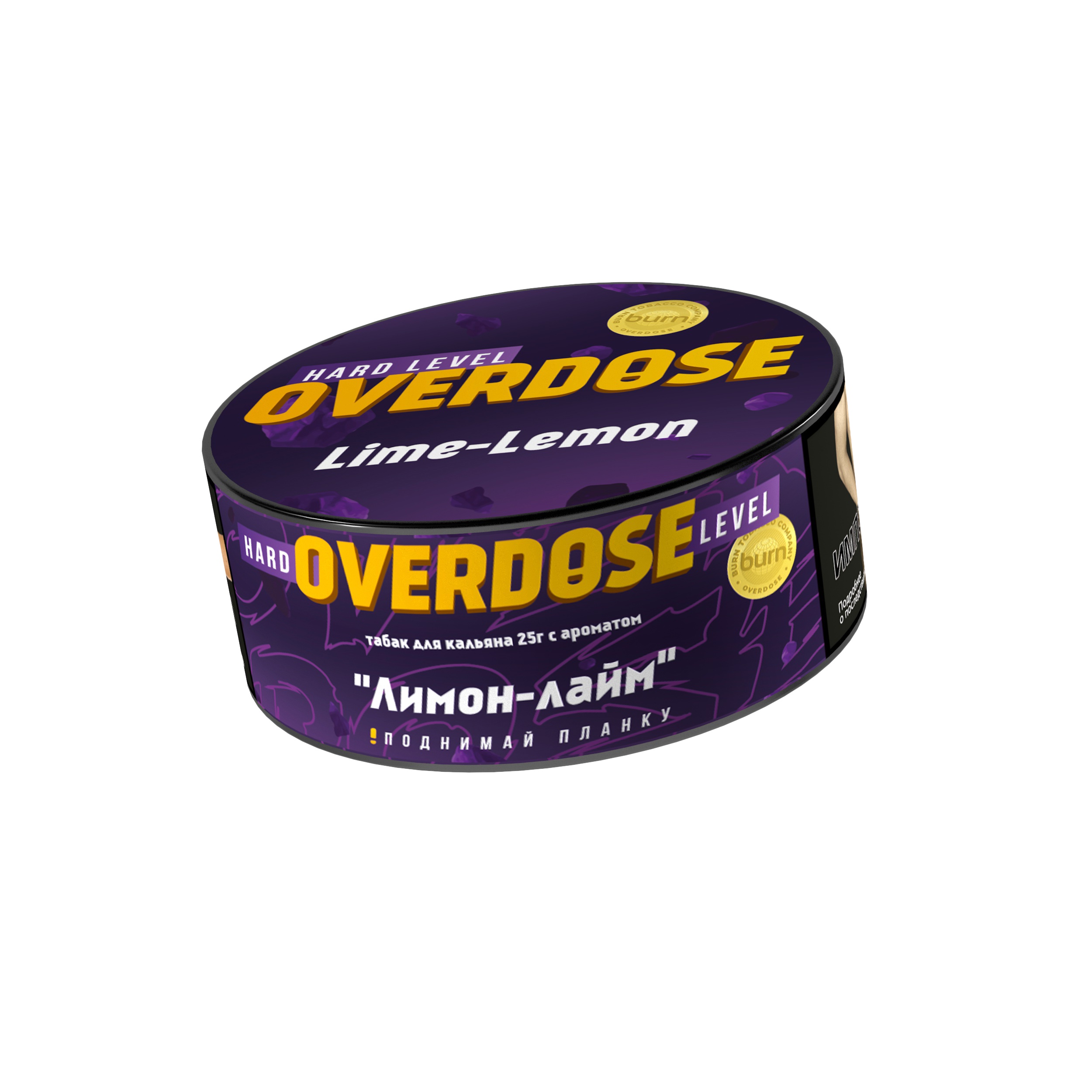картинка Табак Overdose - Лайм, лимон (Lime-Lemon) 25гр. от магазина BigSmoke