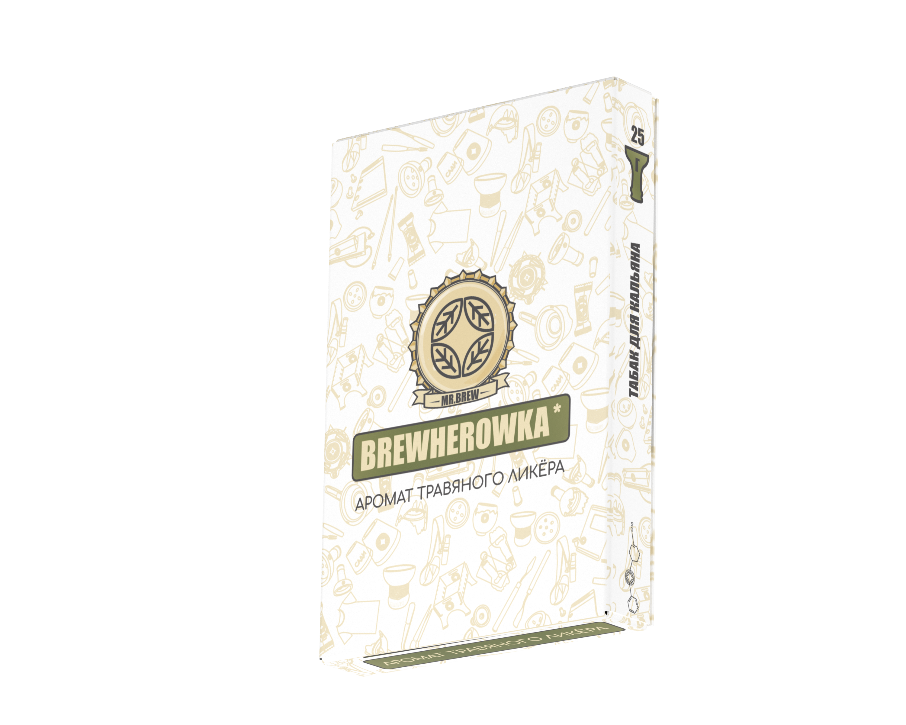 картинка Табак Mr.Brew - Brewherowka (Травяной Ликер) 25 гр. от магазина BigSmoke