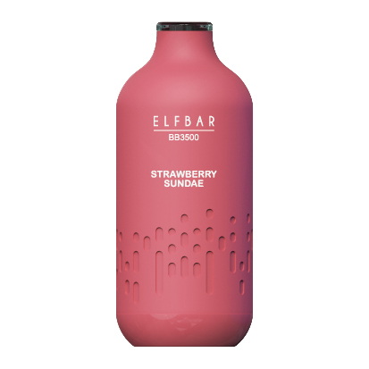 картинка Elf Bar BB3000 - Strawberry Sundae от магазина BigSmoke