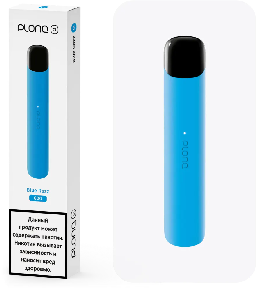 картинка PLONQ Alpha 600 - Голубая Малина от магазина BigSmoke