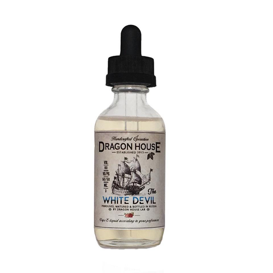 картинка Жидкость Dragon House 3 мг. - White Devil от магазина BigSmoke