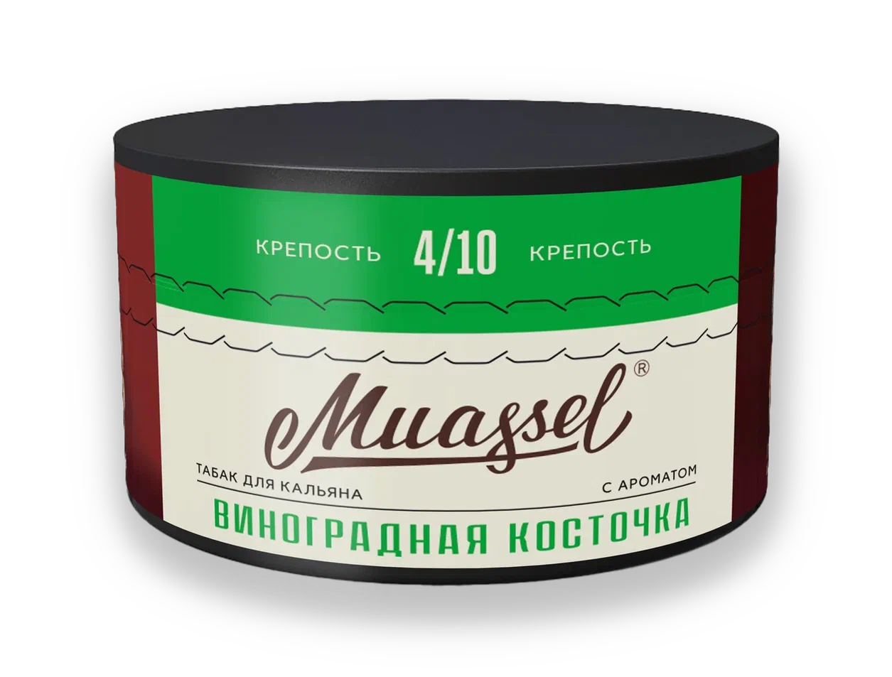 картинка Табак Muassel 4/10 - Виноградная Косточка 200гр. от магазина BigSmoke