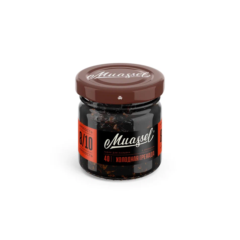 картинка Табак Muassel 8/10 - Холодная Гренада 40гр. от магазина BigSmoke