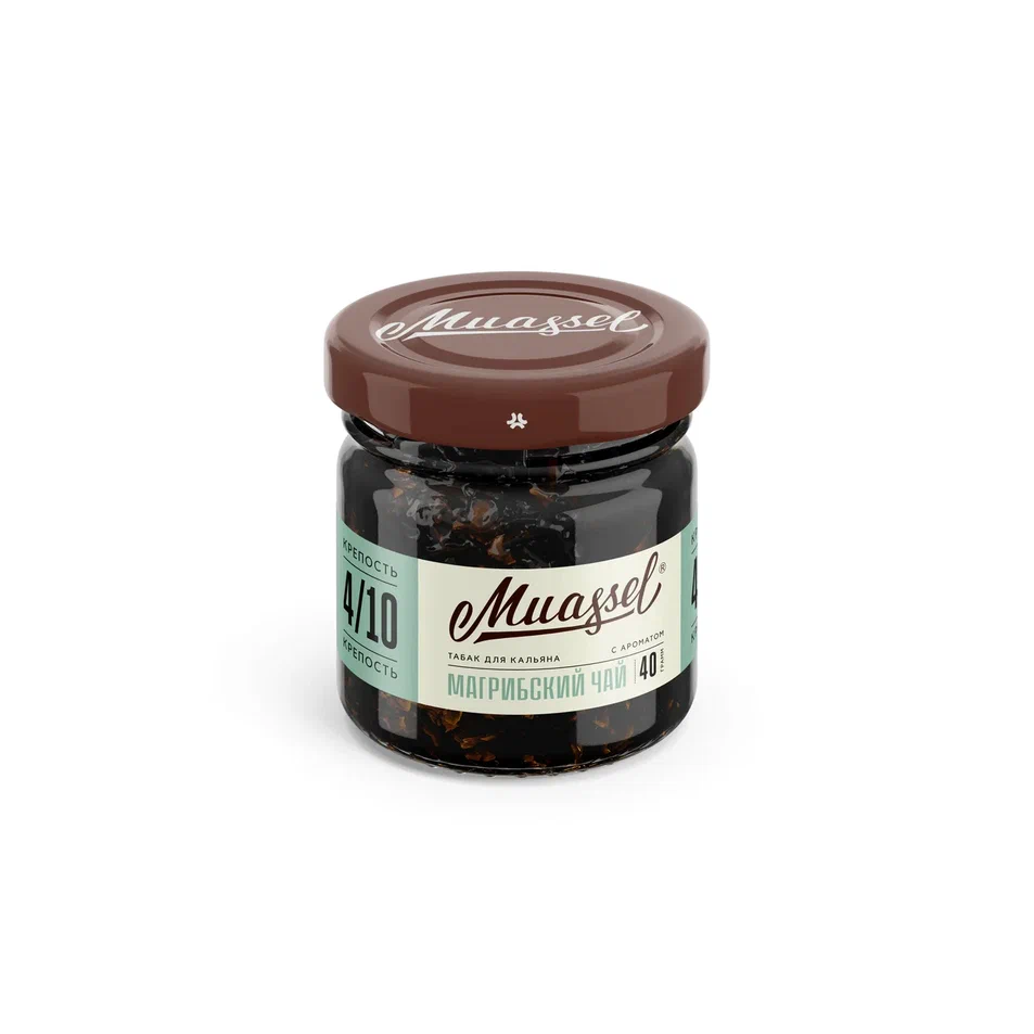 картинка Табак Muassel 4/10 - Магрибский Чай 40гр. от магазина BigSmoke