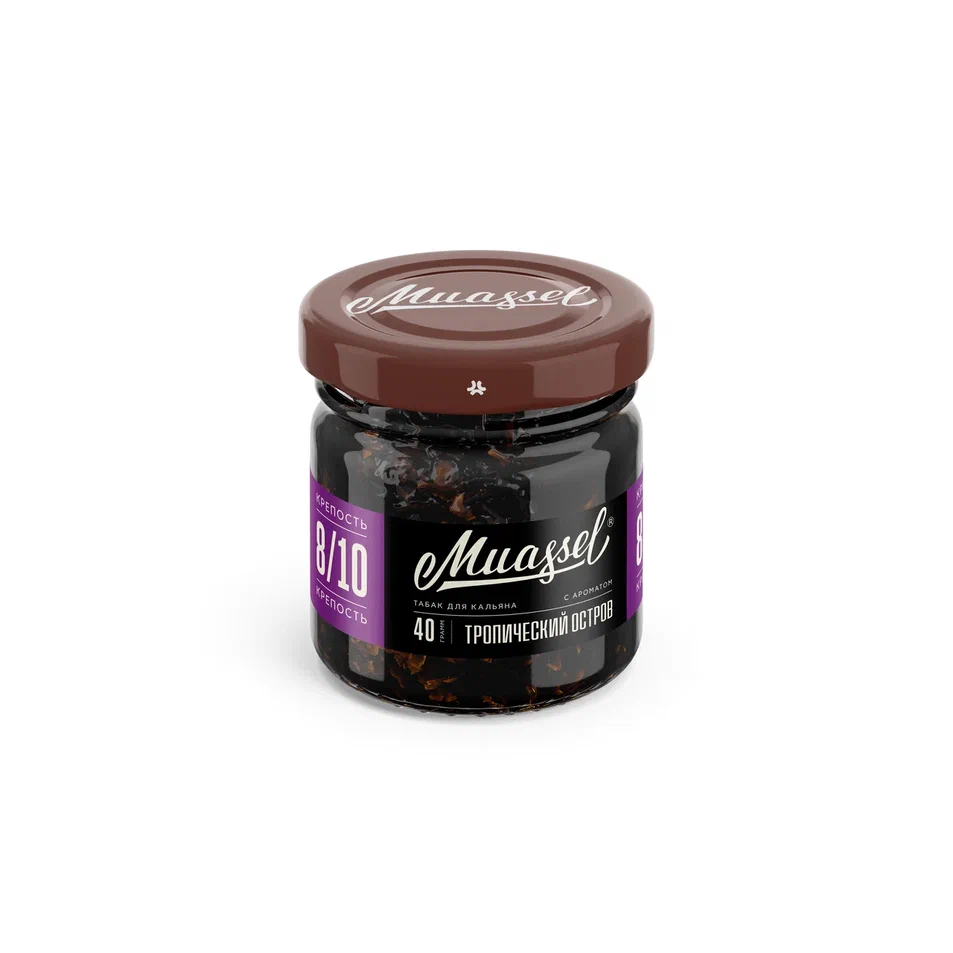 картинка Табак Muassel 8/10 - Тропический Остров 40гр. от магазина BigSmoke