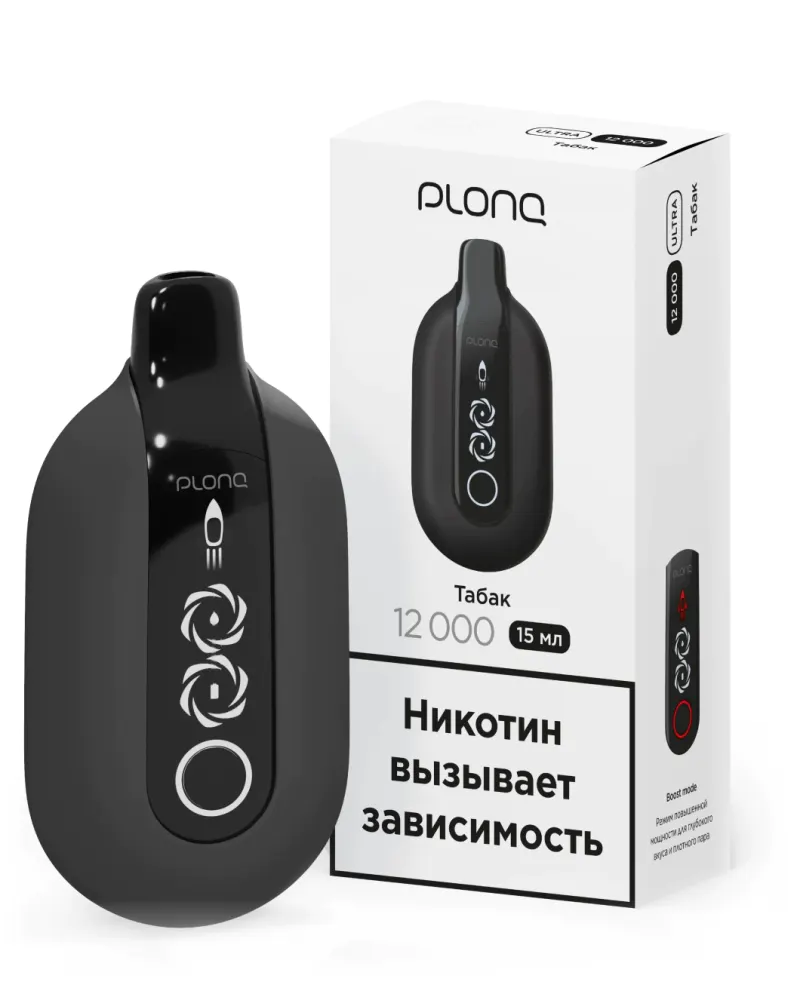 картинка PLONQ Ultra 12000 - Табак от магазина BigSmoke
