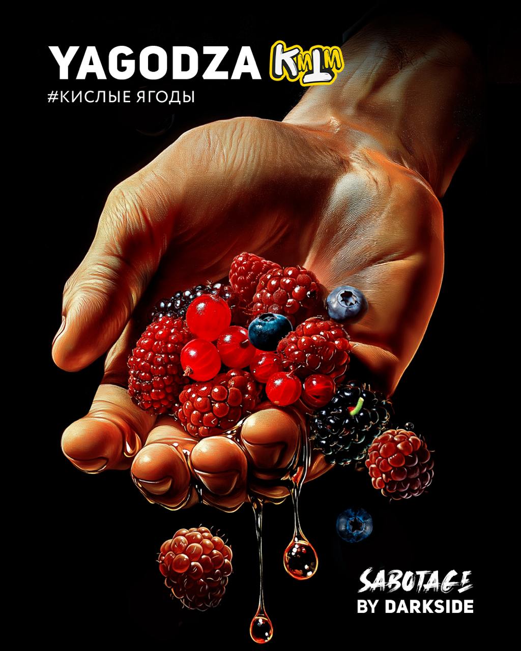 картинка Табак Darkside SABOTAGE - Yagodza 30 гр. от магазина BigSmoke