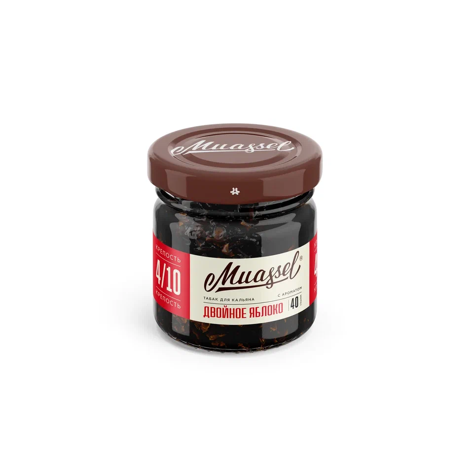 картинка Табак Muassel 4/10 - Двойное Яблоко 40гр. от магазина BigSmoke