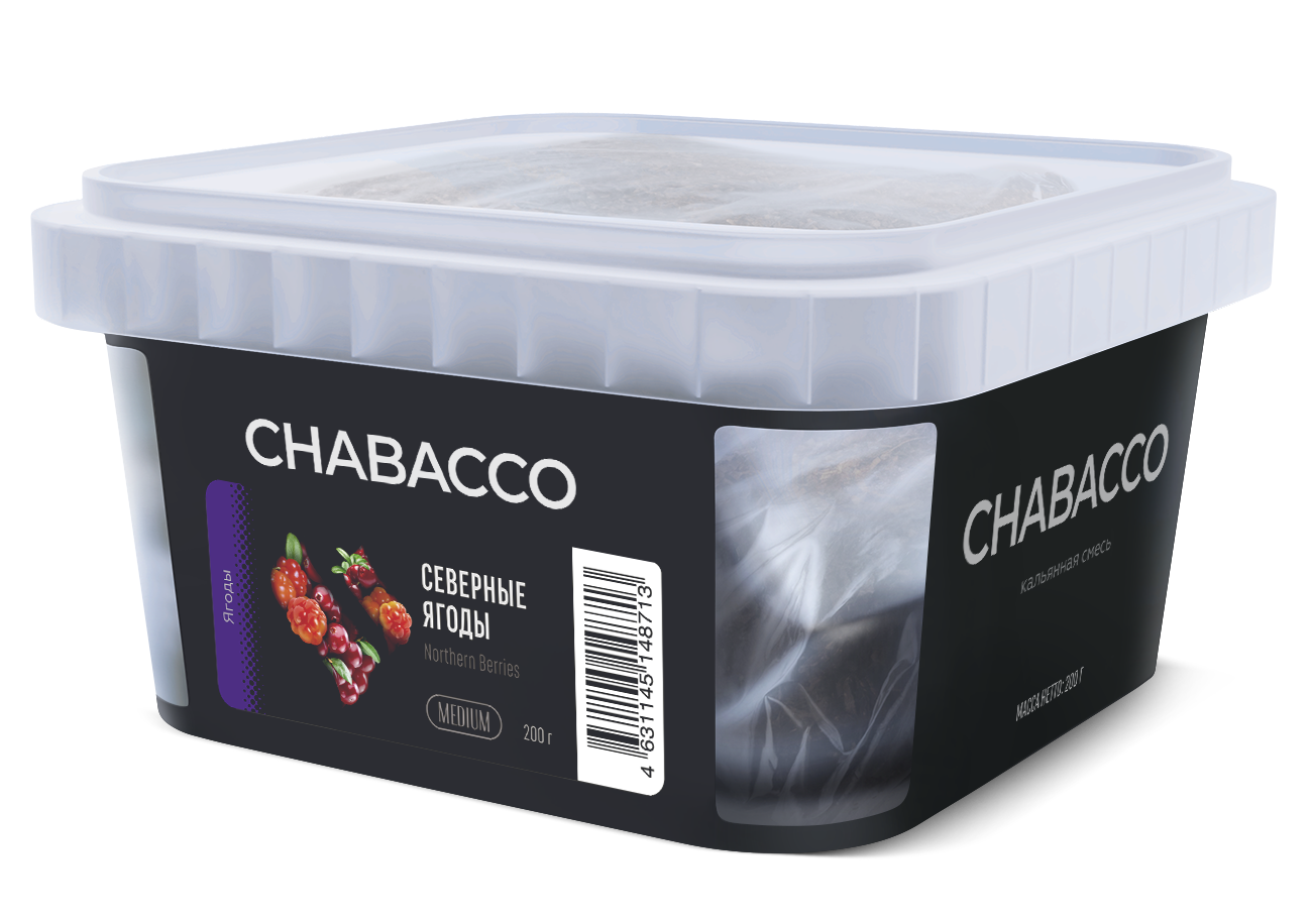 картинка Chabacco Medium - Northern Berries 200 гр. от магазина BigSmoke