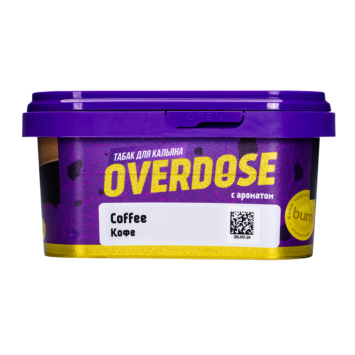 картинка Табак Overdose - Кофе (Coffee) 200 гр. от магазина BigSmoke