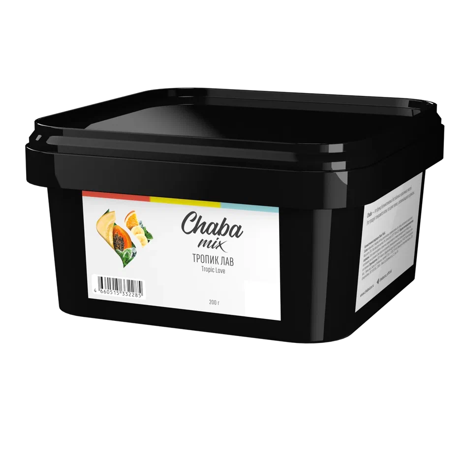 картинка Chaba Nicotine Free 200 - Тропик Лав 200 гр. от магазина BigSmoke
