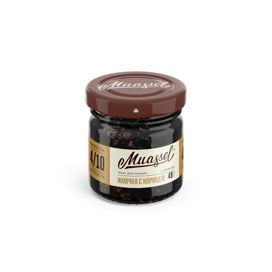картинка Табак Muassel 4/10 - Жвачка с Корицей 40гр. от магазина BigSmoke