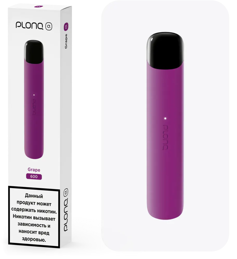 картинка PLONQ Alpha 600 - Виноград от магазина BigSmoke