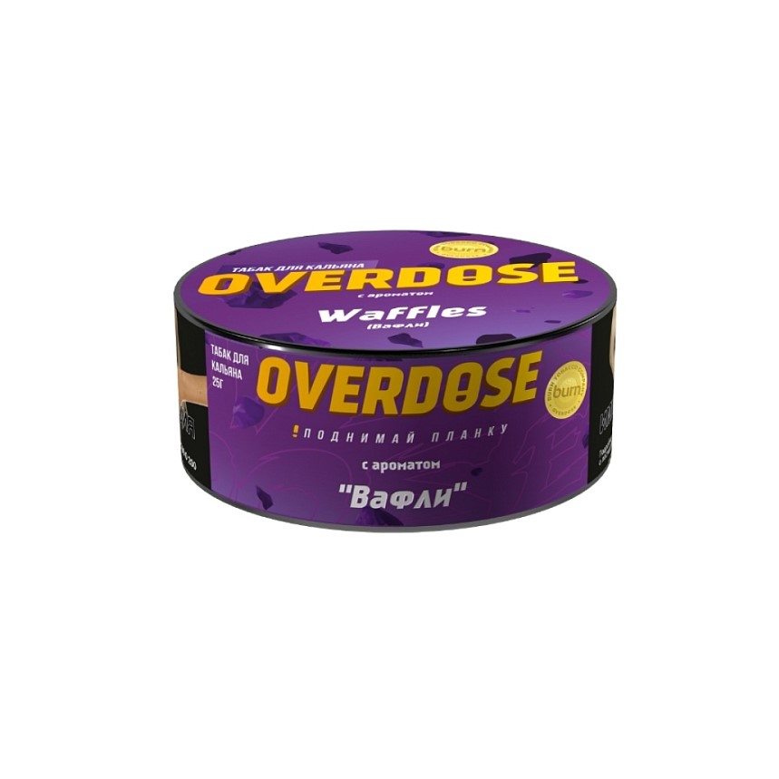 картинка Табак Overdose -  Вафли (Waffles) 25 гр. от магазина BigSmoke