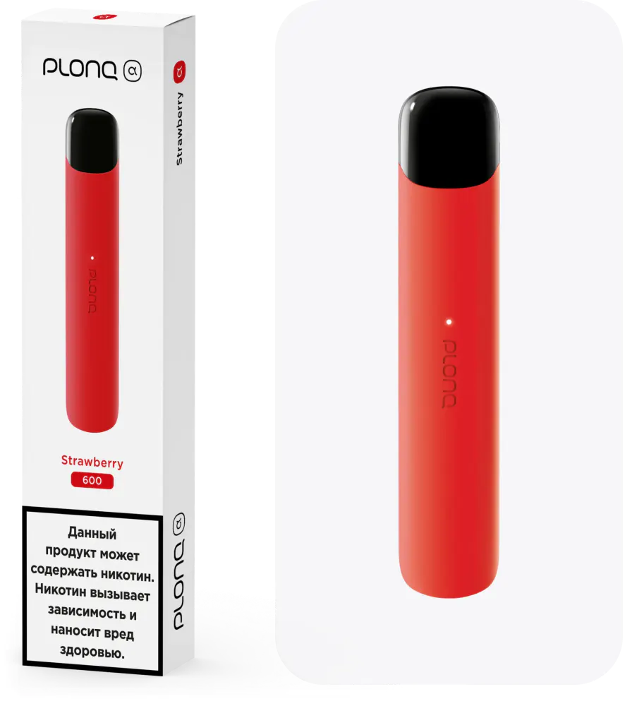 картинка PLONQ Alpha 600 - Клубника от магазина BigSmoke