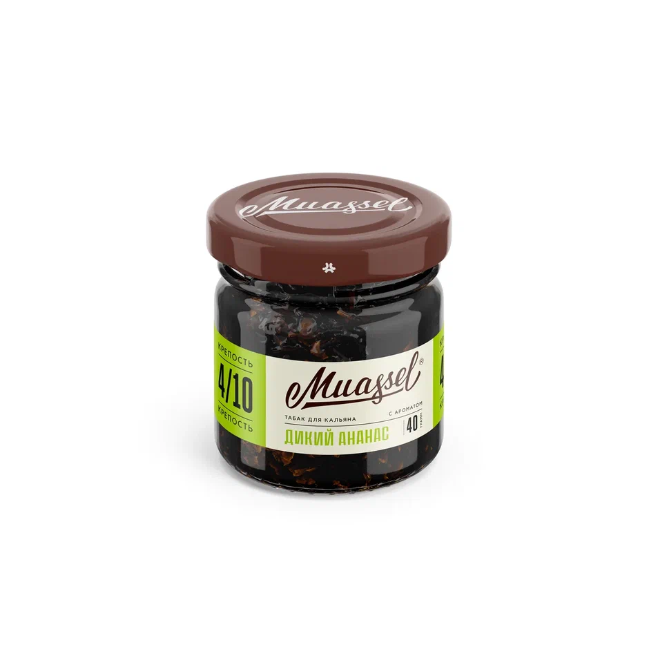 картинка Табак Muassel 4/10 - Дикий Ананас 40гр. от магазина BigSmoke