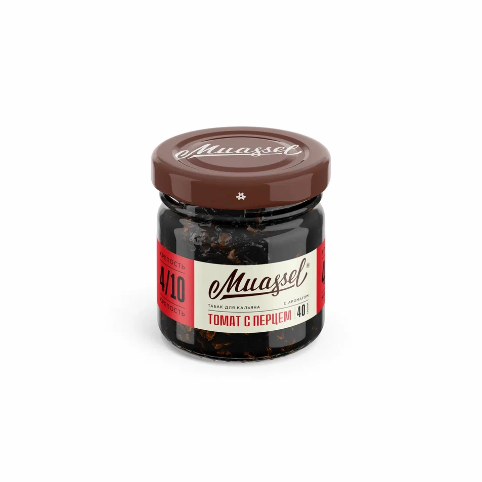 картинка Табак Muassel 4/10 - Томат с Перцем 40гр. от магазина BigSmoke