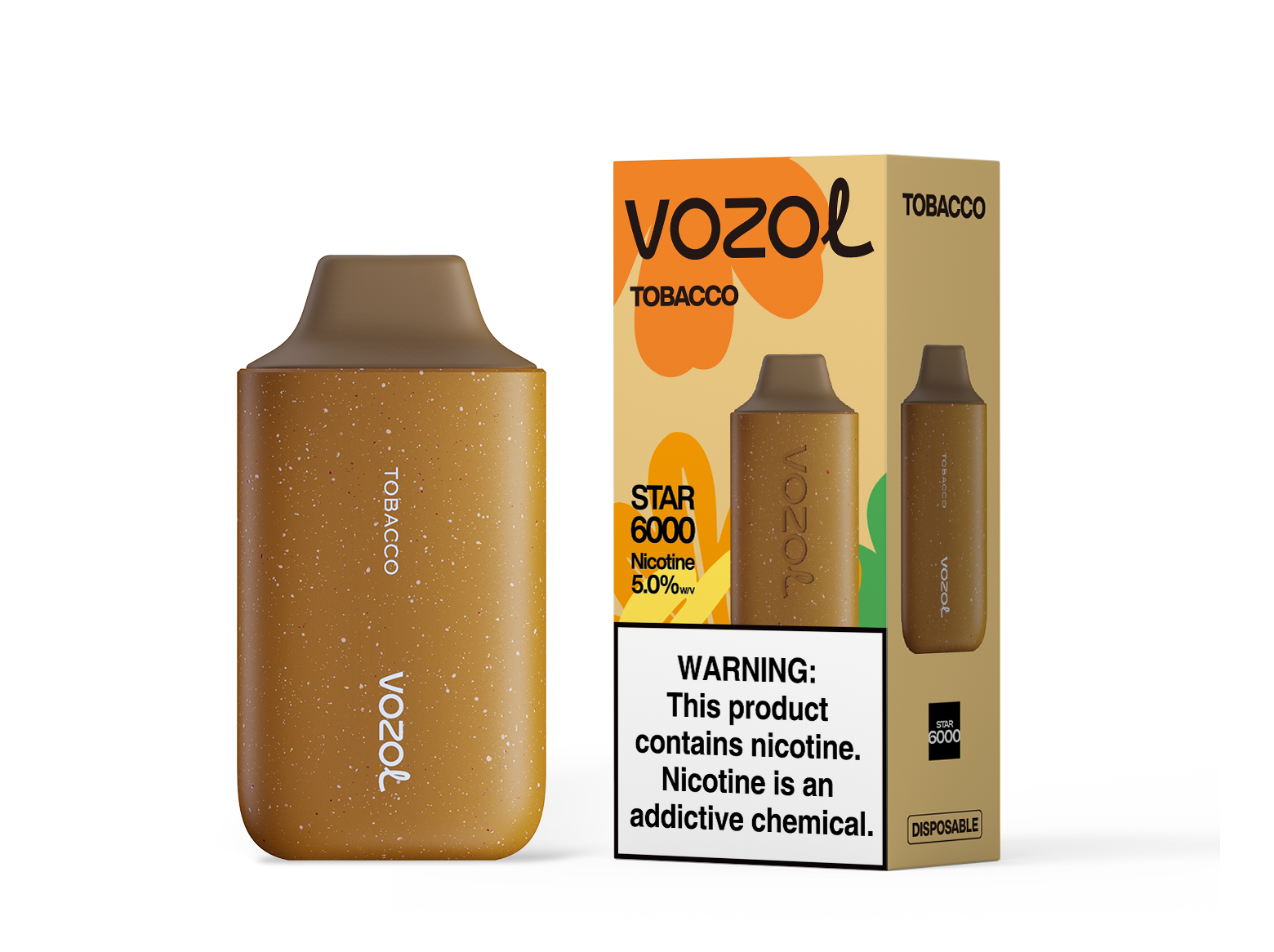 картинка Vozol 6000 V2 - Табак от магазина BigSmoke