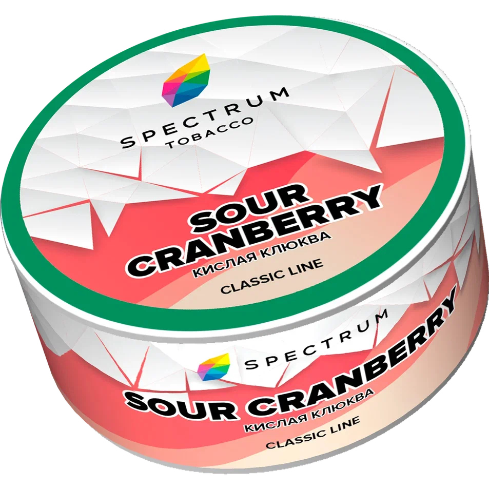картинка Табак Spectrum Classic - Sour Cranberry 25 гр. от магазина BigSmoke